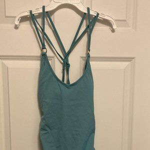 Time and Tru One-piece Green  Swimsuit, size M (8-10)